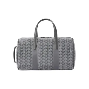 GOYARD Canvas With Calfskin Sports Travel Bag Unisex