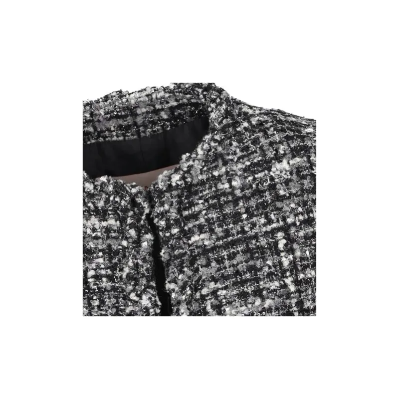 Valentino Crewneck Tweed Jacket-3