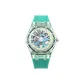 Green Transparent Case with Green Tapes