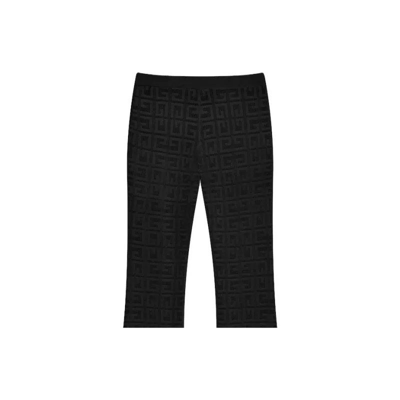 Givenchy Monogrammed Elastic Waistband Trousers-4