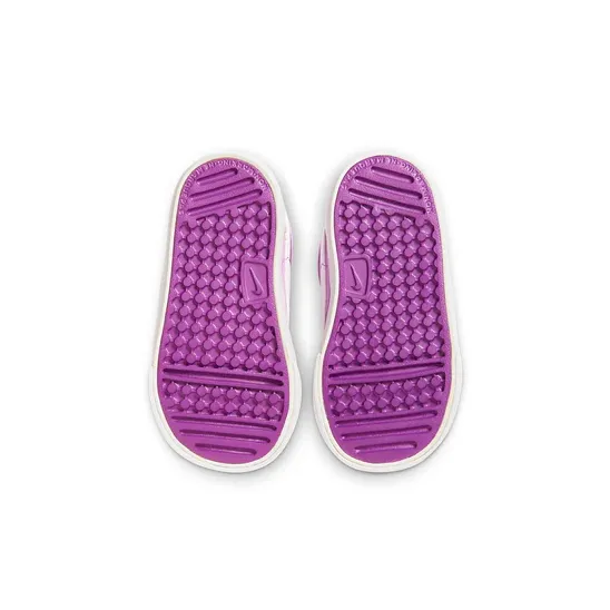 Nike Capri 3 Anti Slip Wear Resistant Low Top Toddler Shoes Taro Purple Infant And Toddler-4