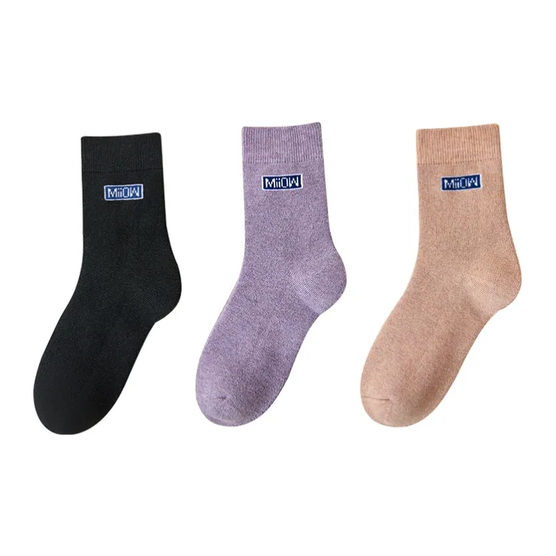 MIIOW Mid Calf Socks Unisex 3 Pack-70