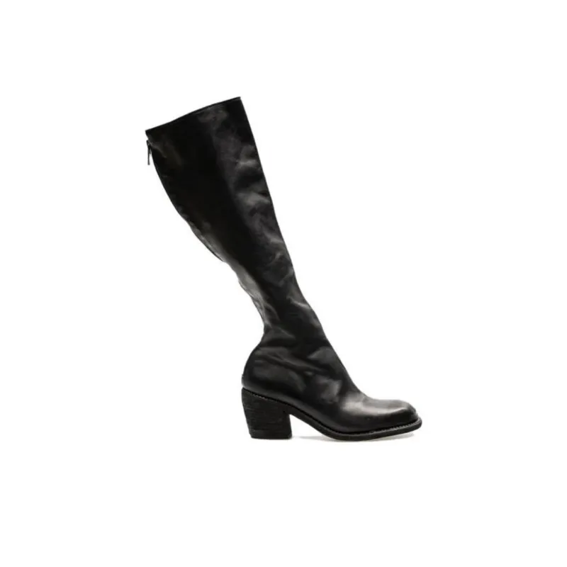 GUIDI Over-the-knee Leather Boots-1