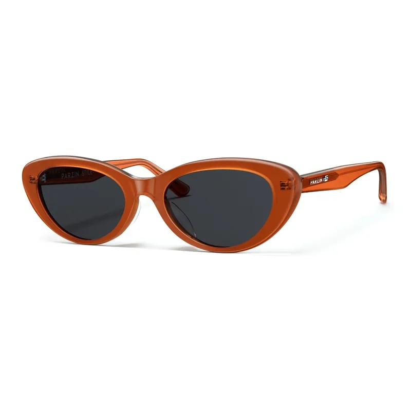 PARZIN Plate Frame Cat Eye Sunglasses Unisex-14