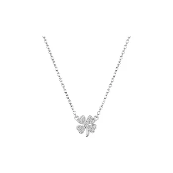 CHUVORA Luxury Style Versatile Necklace Advanced Lightweight Minimalist Lucky Leaf Collarbone Chain Women's