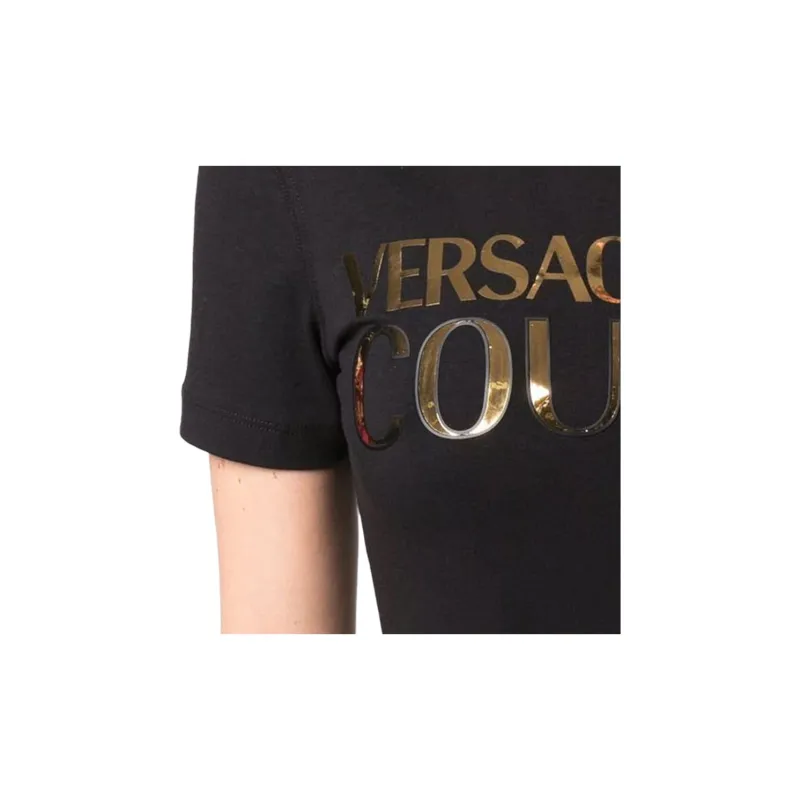 VERSACE JEANS COUTURE SS22 T Shirt Women's Black-4