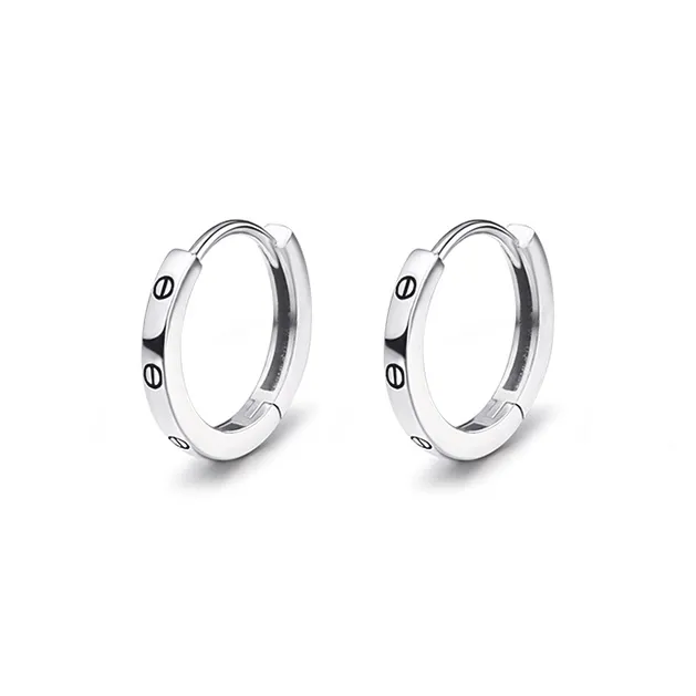 JOLLY NOTE Commute Versatile Date Earrings Unisex Good Luck-9