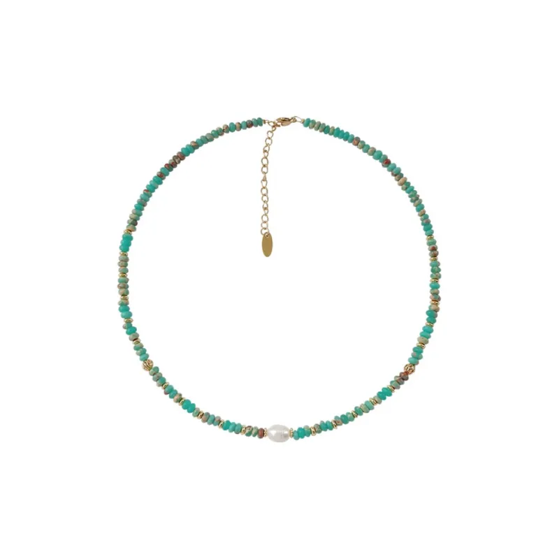 GITHA Shoushan Stone Necklaces Unisex-0