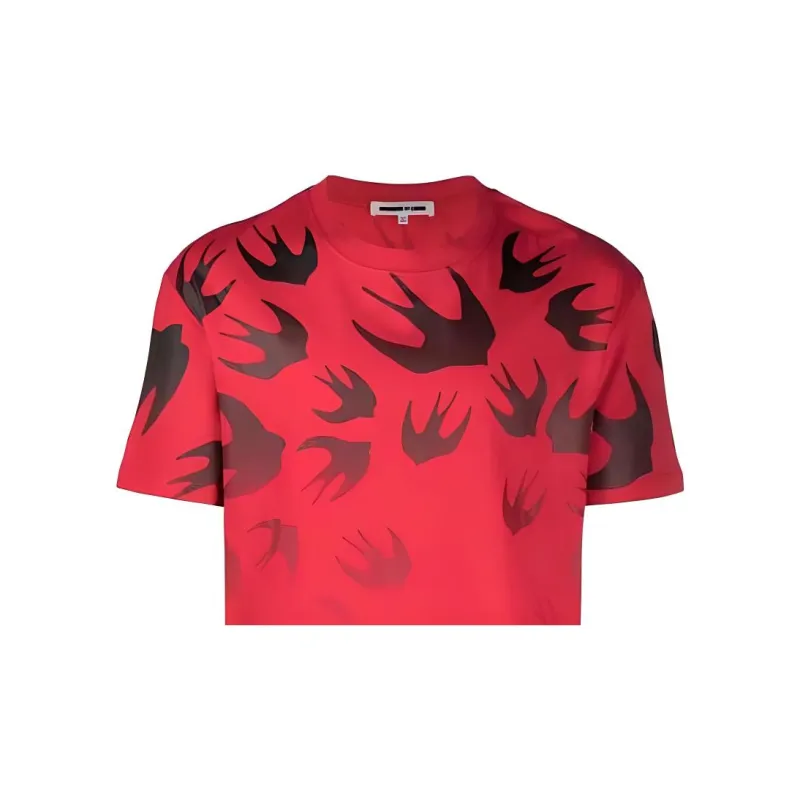 McQ Alexander McQueen SS23 T Shirt Men's Red-4
