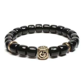 CUIJING Obsidian Bracelets Unisex