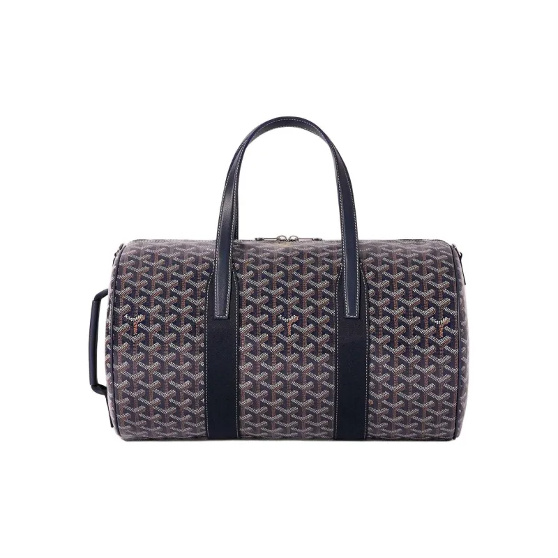 GOYARD Canvas With Calfskin Sports Bag Travel Bag Unisex Marine Blue-0