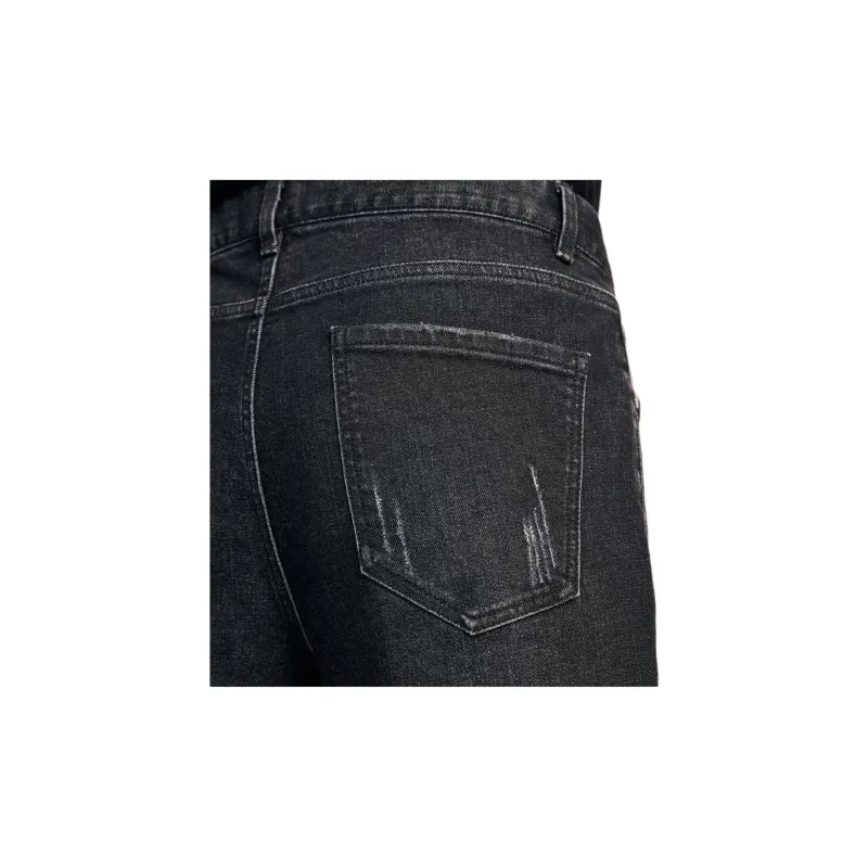 K BOXING Jeans Men Black-2