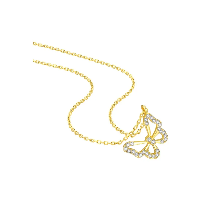 CHOW TAI SENG S925 Silver Necklaces Women's-3