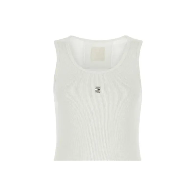Givenchy Rib Tank Top 'White'-3