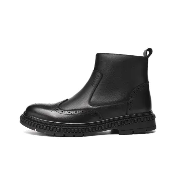 Eminu Ankle Boots Men Black