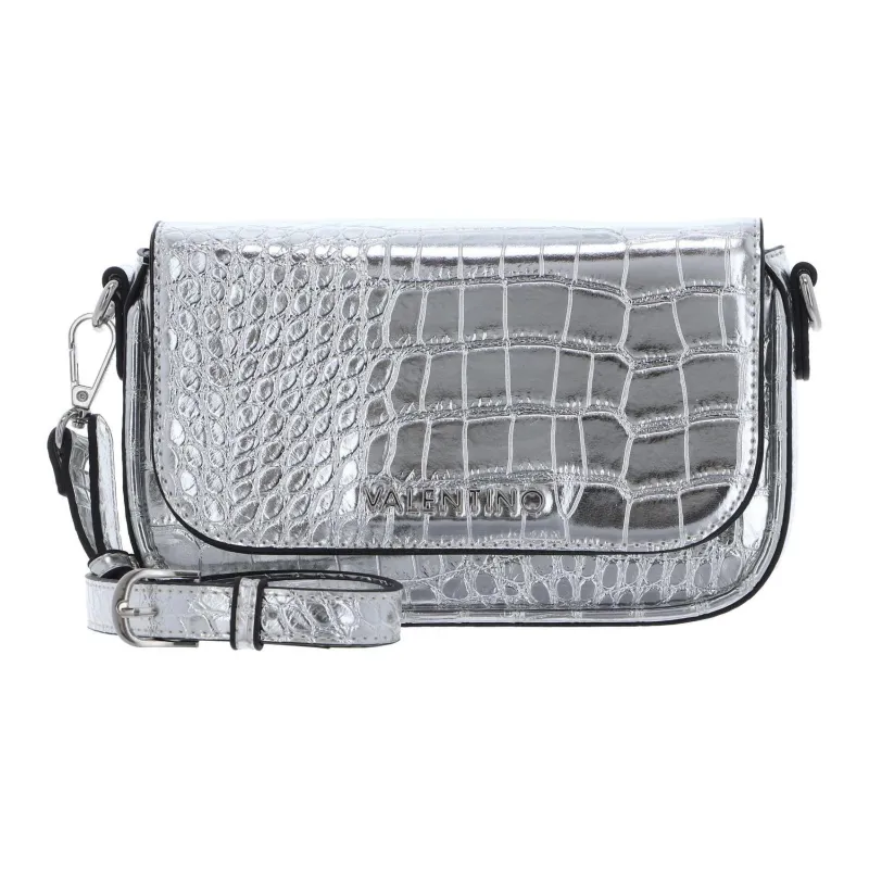 Valentino Polyurethane Crossbody Bag Shoulder Bag Women's Silver-0
