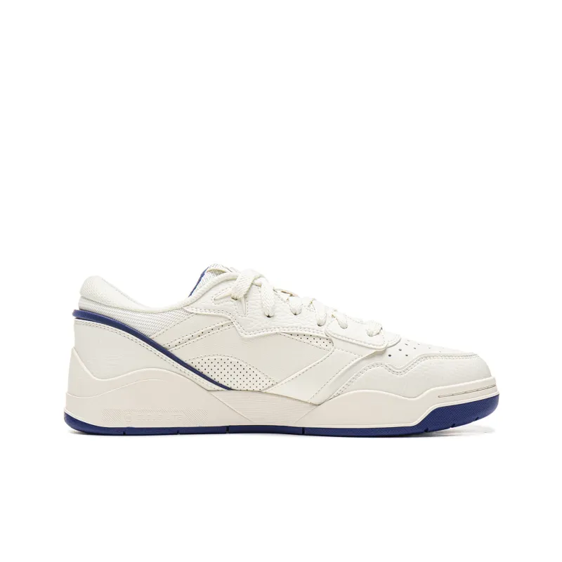 LINING Moon White 3 Skateboard Shoes Men Low Top White Blue-1
