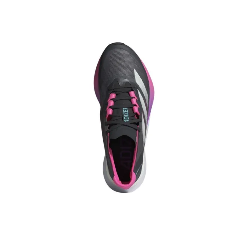 Adidas Adizero Boston 12 Grey Five Crystal Jade Lucid Pink Women's-2