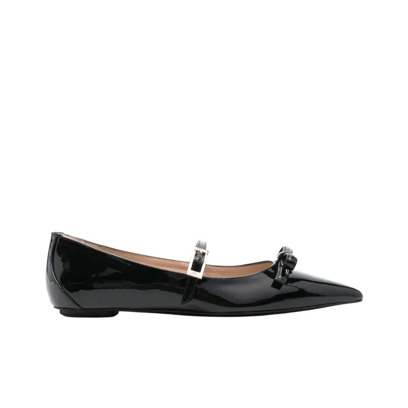 Stuart Weitzman/SW Emilia Casual Single Shoes Women's Black-1