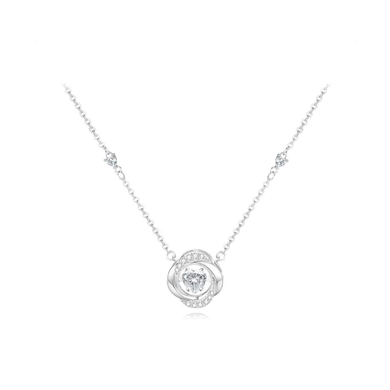 FANFRI Zircon Necklaces Women's Sweet Box-0