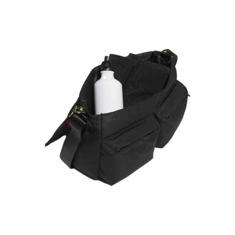 Adidas Originals Recycled Polyester Messenger Bag Crossbody Bag Shoulder Bag Regular Unisex Black-3