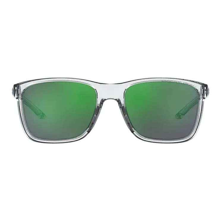 Under Armour Resin Rectangular Sunglasses Kids' Transparent-1