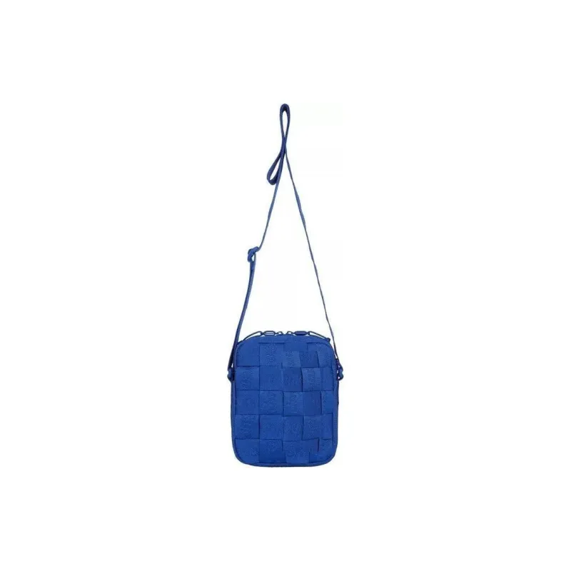 Supreme Jacquard Shoulder Bag, Crossbody Bag Regular Unisex Blue-2