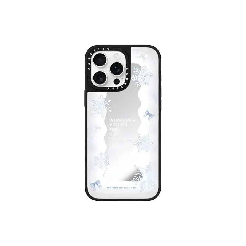 CASETIFY TPU+PC Material FIRST SNOW Phone Cases Compatible With IPhone 16/15/Plus/Pro/Ma Refreshing-2