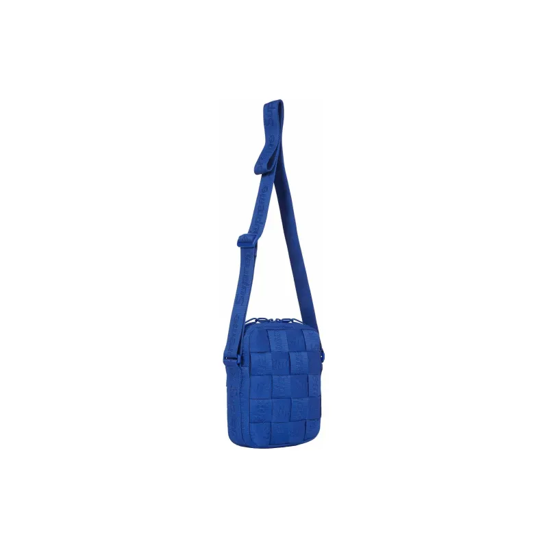 Supreme Jacquard Shoulder Bag, Crossbody Bag Regular Unisex Blue-1