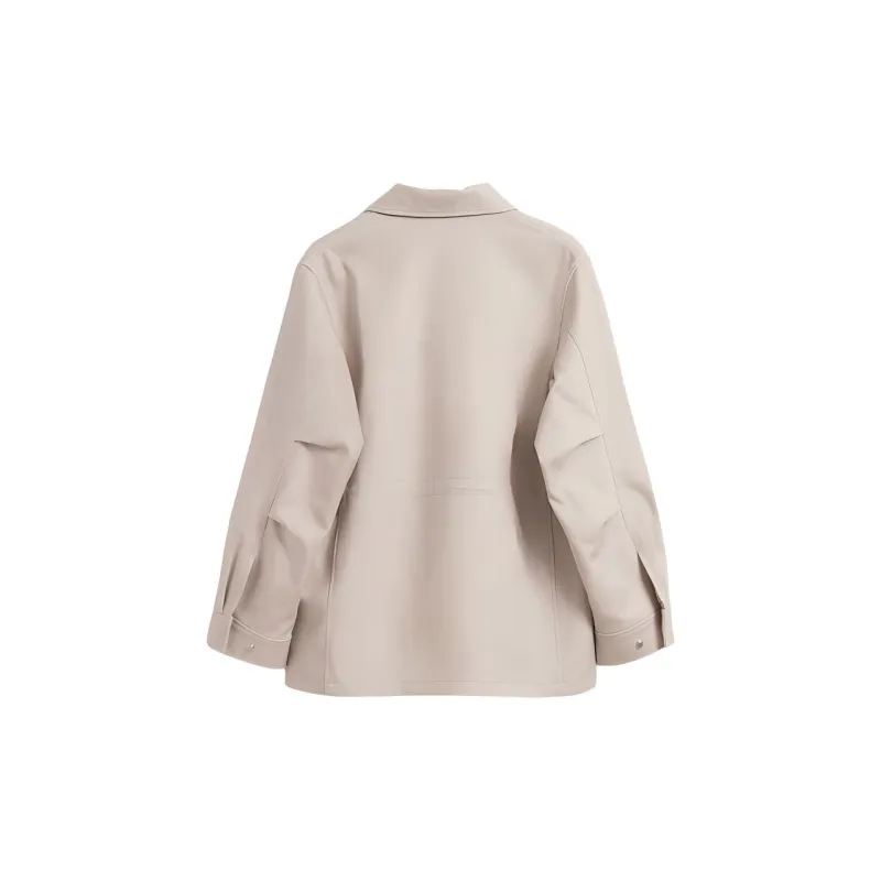 Other Stories Jackets Coats Women's Light Beige-1