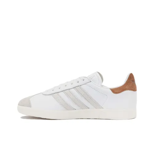 Adidas Originals Gazelle Shoe Palace White Brown