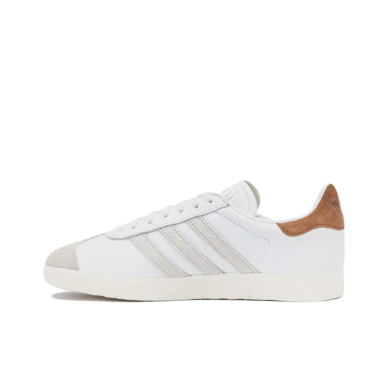 Adidas Gazelle Shoe Palace White Brown-0