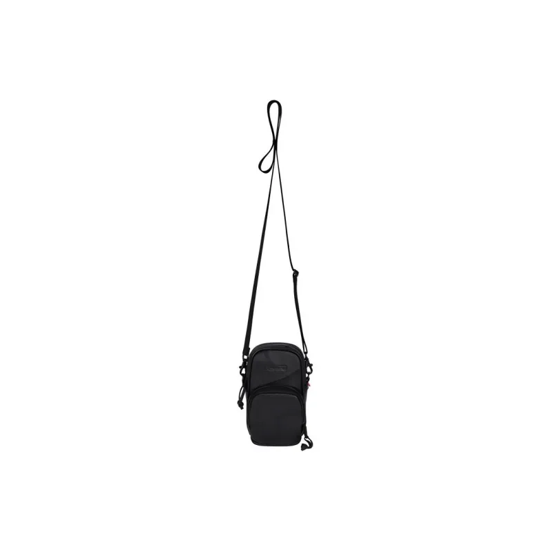 Supreme FW19 Cow Leather Crossbody Bag, Shoulder Bag Trumpets Unisex Black-0