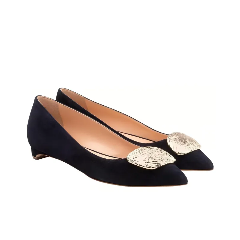 Rupert Sanderson Casual Single Shoes 1cm Women's Black-1