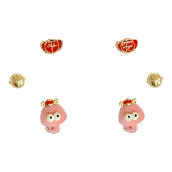 May10th S925 Silver Stud Stud Earrings Women's