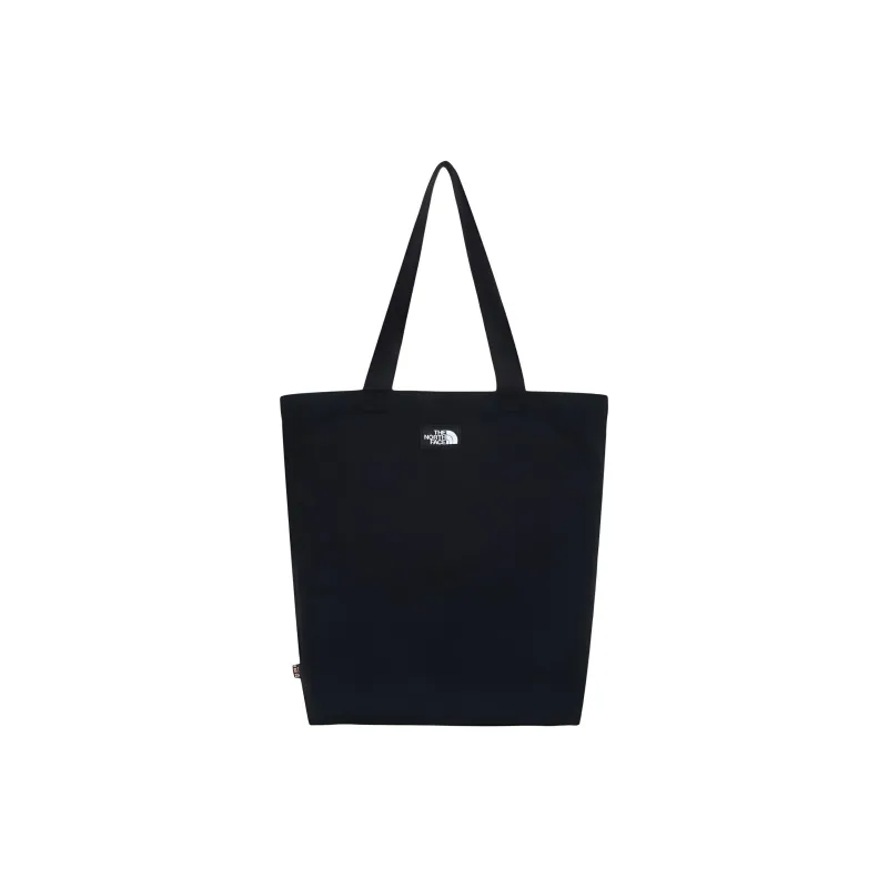 THE NORTH FACE Cotton Tote Bag Shopping Bag Handbag Shoulder Bag Regular Unisex Pitch Black-1