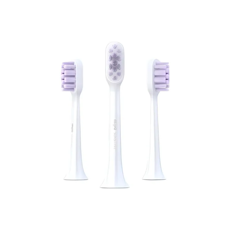 MI T501/T501C/T302/T301 Toothbrush Heads Pack Of Three Portable Household-0