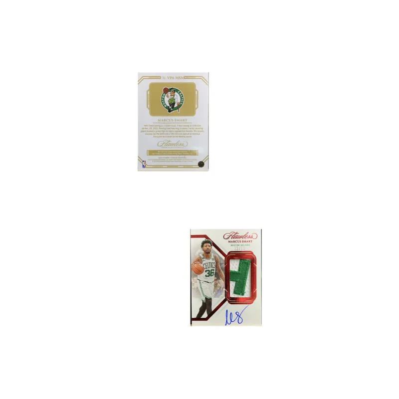 PANINI 2022 23 Celtics Marcus Smart Portable 12/15 VPA Vertical Worn Jersey Player Card Access Pass Sports Cards 1 Pc-3