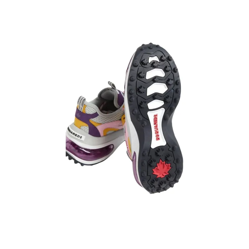 DSQUARED 2 Low Top Casual Shoes Women's Purple-4