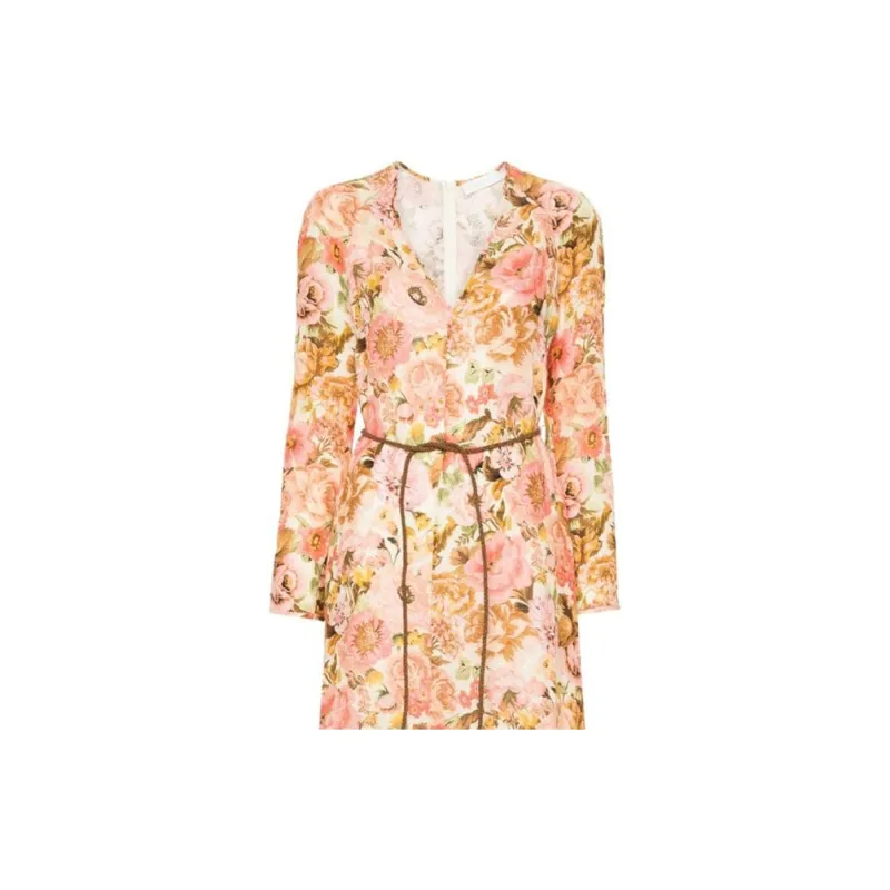 Zimmermann Floral Linen Maxi Dress-5