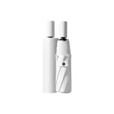 Trifold 8-Rib Automatic Moon White