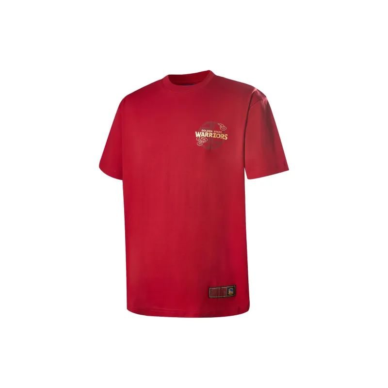 NBA Golden State Warriors T Shirt Unisex Dark Red-1