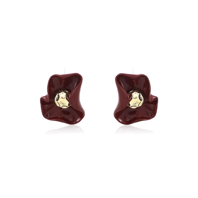 MIDNIGHT MOMENT Alloy Stud Earrings Women's-0