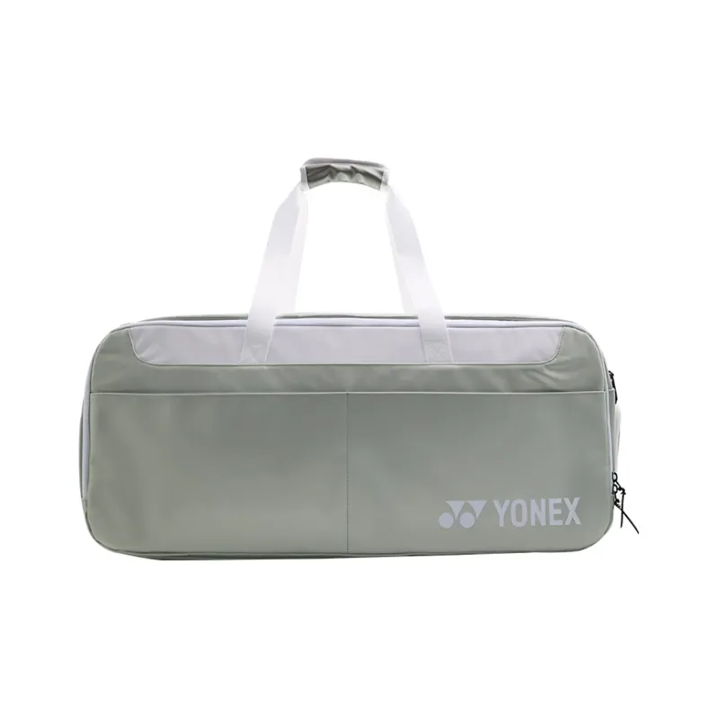 YONEX Badminton Racket Bags Holds 3 5 Paddle Sets Sporty Style Without Straps Brown/light Green Unisex-9