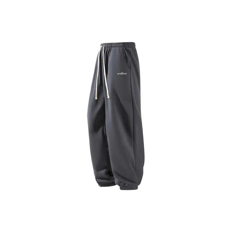 Small Columns Under The Sea Knitted Sports Pants Unisex-26