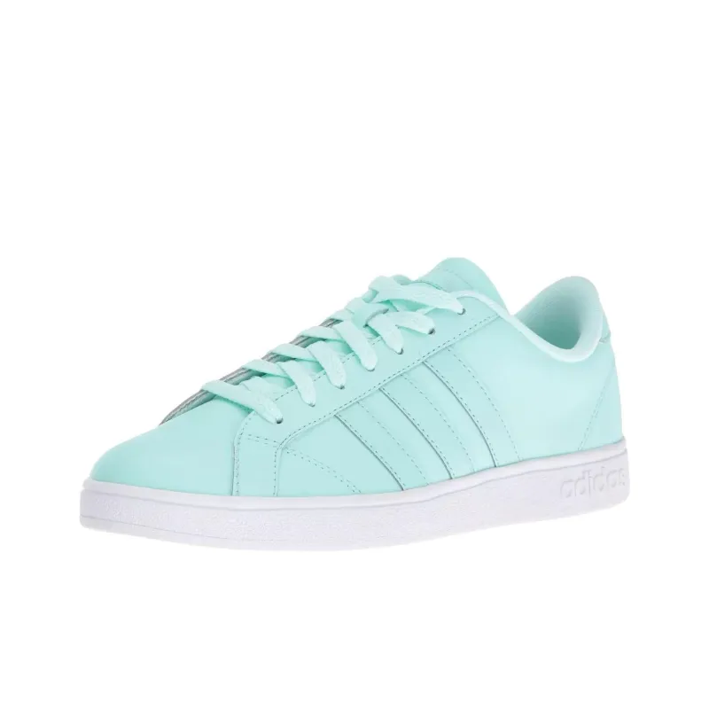 Adidas NEO Wear-resistant And Lightweight Low-Top Skateboard Shoes Women's Cyan-0