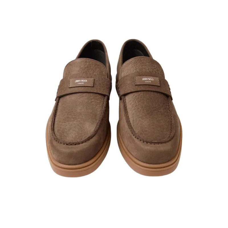 Jimmy Choo Josh Loafers Men's Brown-2