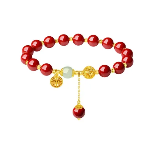 Royal Heaven's Choice Hetian Jade Bracelets Pale Greenish White Jade Unisex