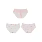 3 Pack-Stripes+Heart+Pink