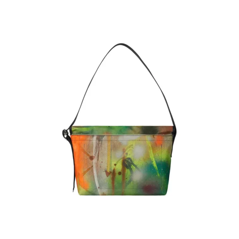 Supreme Canvas Messenger Bag, Shoulder Bag, Crossbody Bag Unisex Graffiti/Black-2
